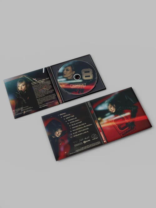Adrina - “8” pirmasis atlikėjos debiutinis solo studijinis CD albumas